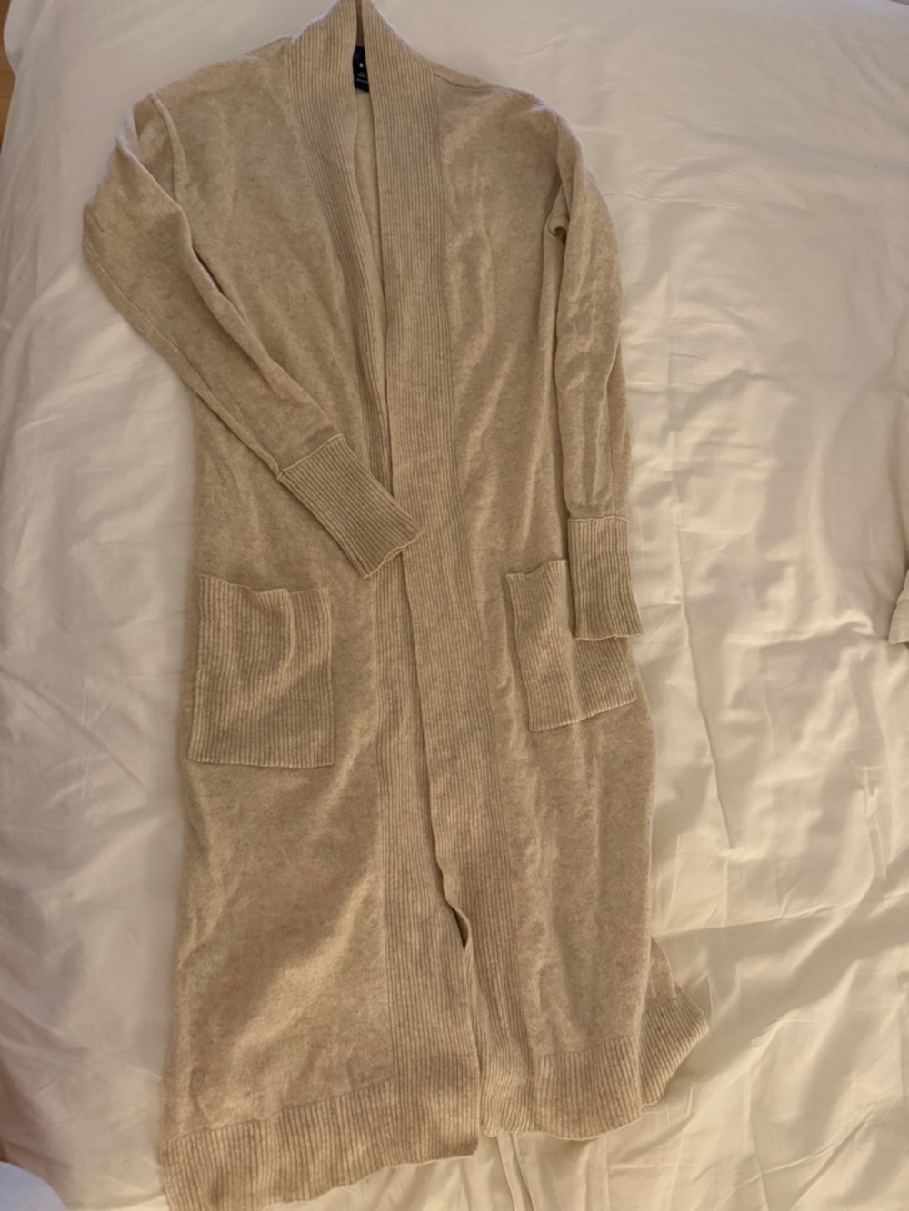 Aqua Cream 100% Cashmere Sweater